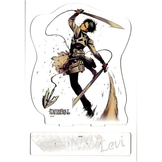 Levi Ackerman Attack on Titan hexaride DiverCity Tokyo Plaza BIG Acrylic Stand [USED]