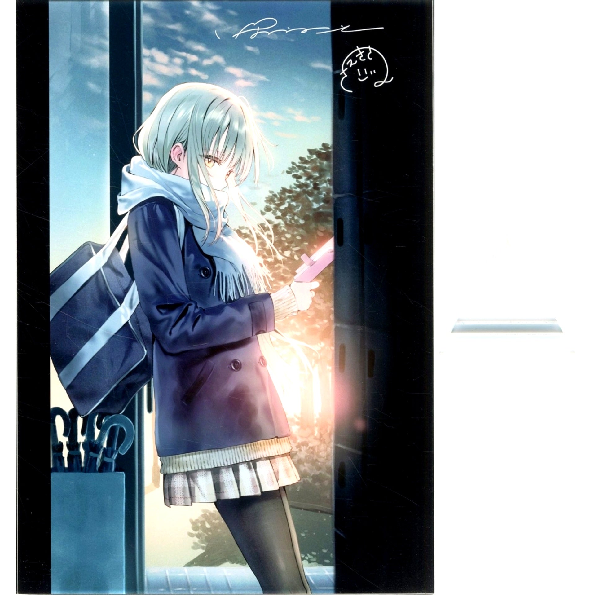 Mahiru Shiina Single Item A4 Chara Fine Acrylic Light Novel The Angel Next Door Spoils Me Rotten Vol. 11 Melonbooks Limited Edition Premium Goods Made-to-Order Bundle Bonus [USED]