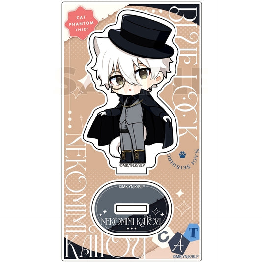 Seishiro Nagi Cat Ear Phantom Thief Acrylic Stand Blue Lock [USED]