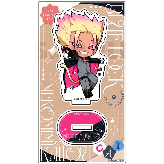 Ryusei Shido Nekomimi Phantom Thief Acrylic Stand Blue Lock [USED]
