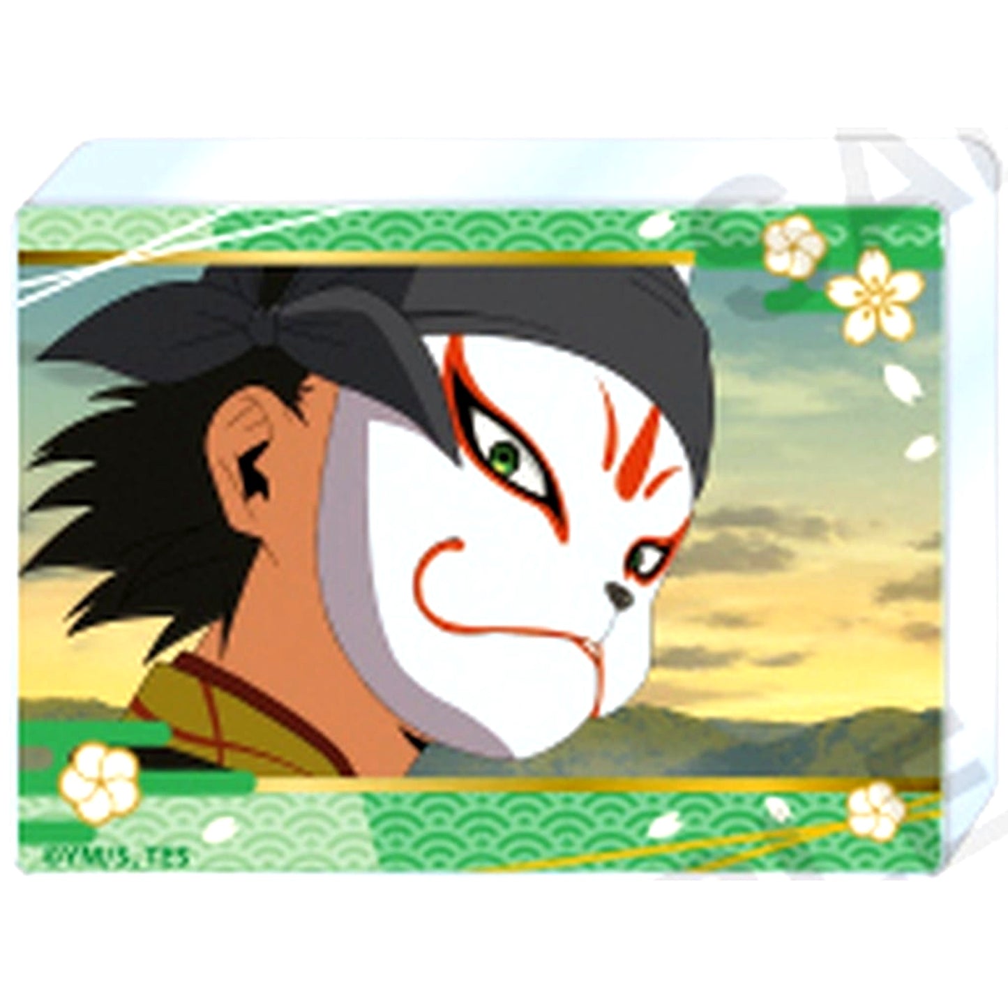 Genba Kazama The Elusive Samurai Trading Acrylic Block Famous Scene Ver. [USED]