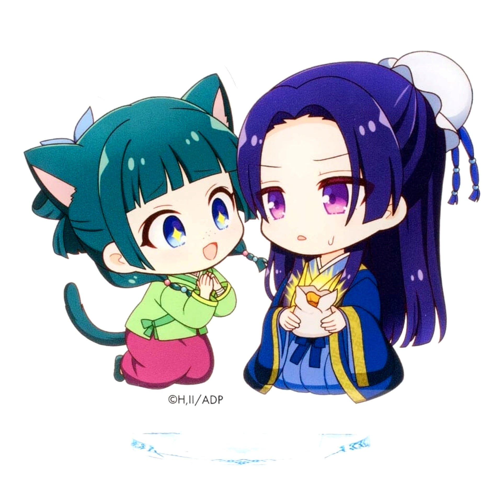 Neko Maomao and Jinshi The Apothecary Diaries Bezoar Acrylic Figure Stand [USED]