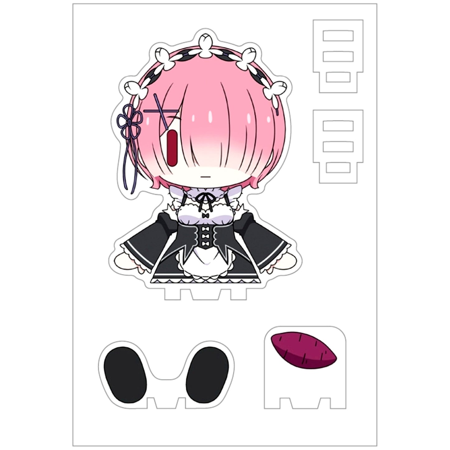 Ram Re:Zero - Starting Life in Another World Suwatte Mascot [USED]