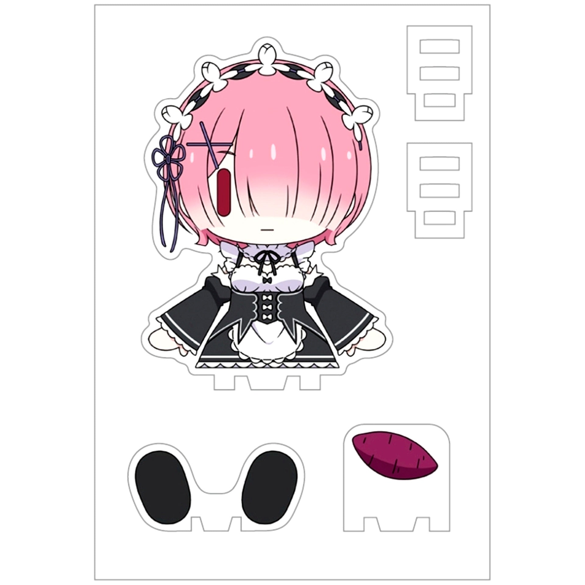 Ram Re:Zero - Starting Life in Another World Suwatte Mascot [USED]