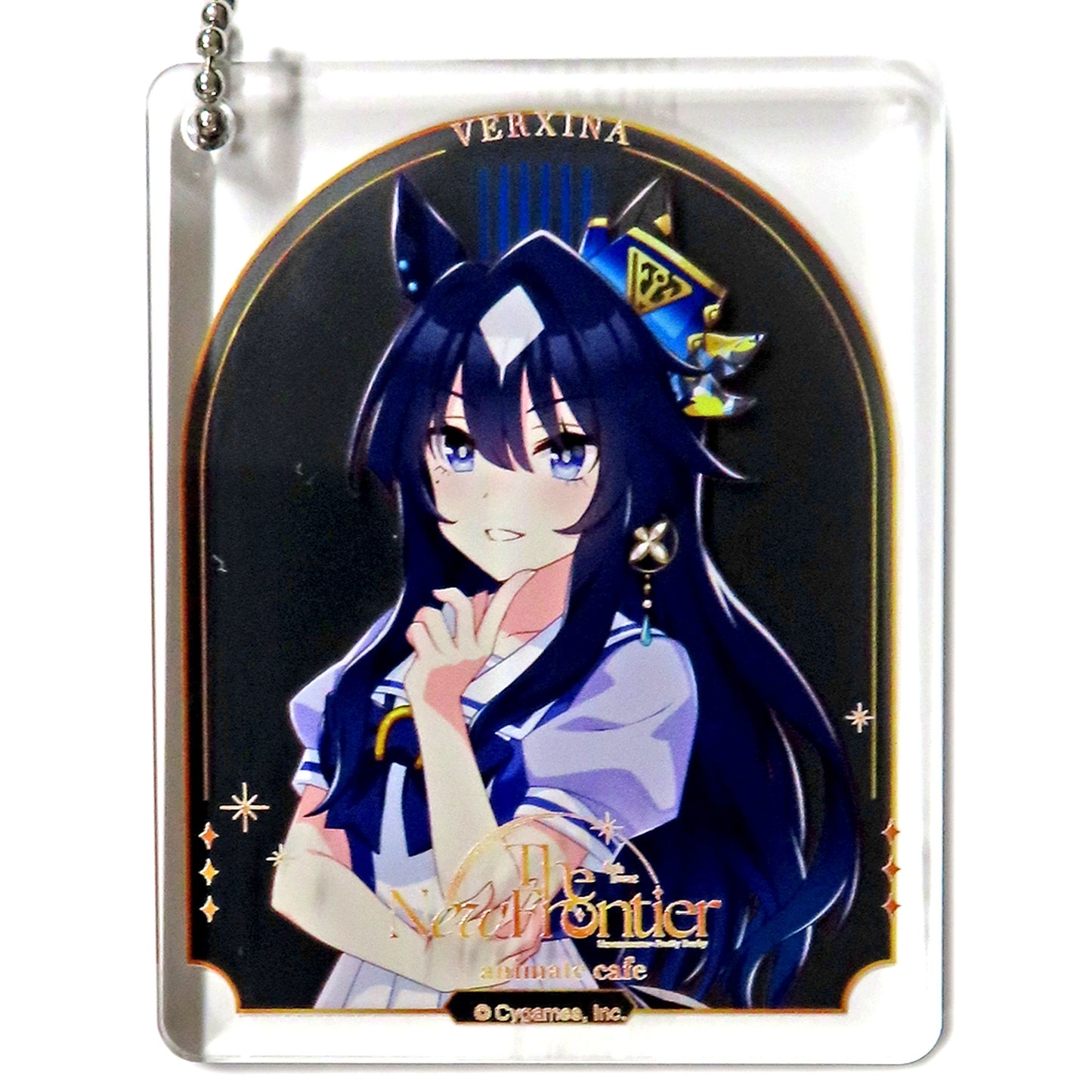 Verxina Uma Musume Pretty Derby CoLotta Trading Acrylic Plate Keychain Group B 6th EVENT The New Frontier animatecafe [USED]