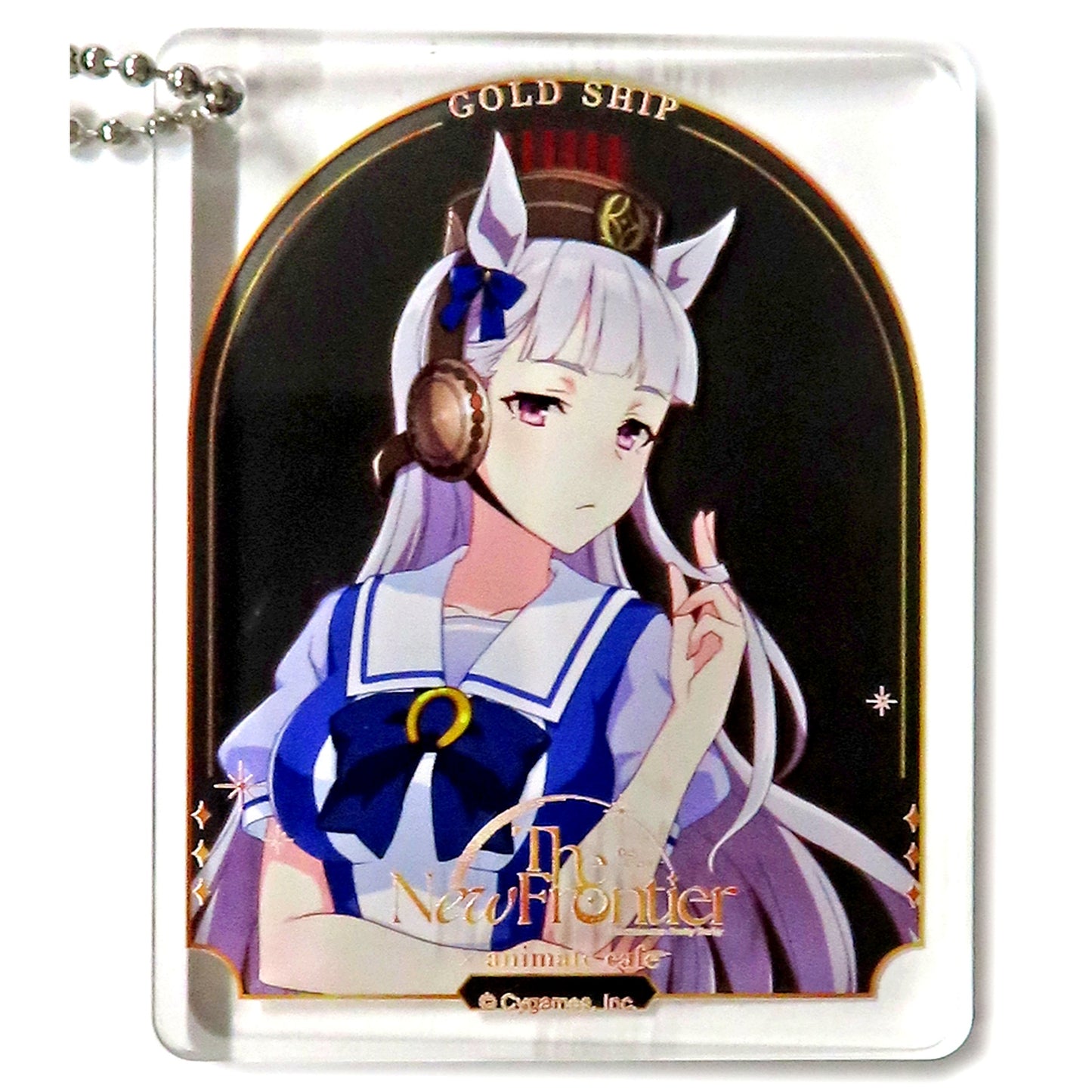 Gold Ship Uma Musume Pretty Derby CoLotta Trading Acrylic Plate Keychain Group C 6th EVENT The New Frontier animatecafe [USED]