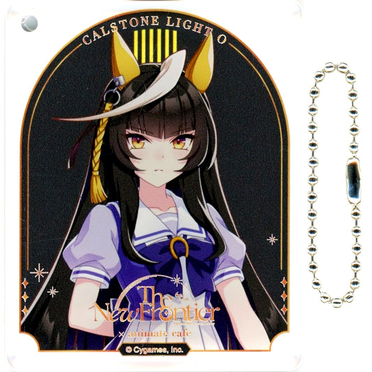 Calstone Light O Uma Musume Pretty Derby 6th EVENT The New Frontier x animatecafe Branch CoLotta Trading Acrylic Plate Keychain Group C [USED]