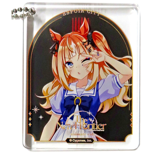 Espoir City Uma Musume Pretty Derby CoLotta Trading Acrylic Plate Keychain Group D 6th EVENT The New Frontier animatecafe [USED]