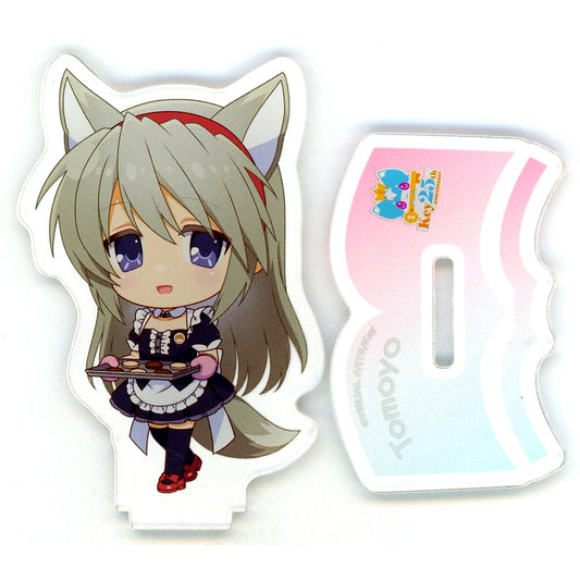 Tomoyo Sakagami SD Acrylic Stand April CLANNAD Key25th Anniversary Party in cafe & bar MENU [USED]
