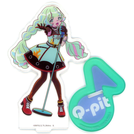 Q-pit Aikatsu! Design Mart Acrylic Stand Music Ver. Aikatsu Planet! [USED]