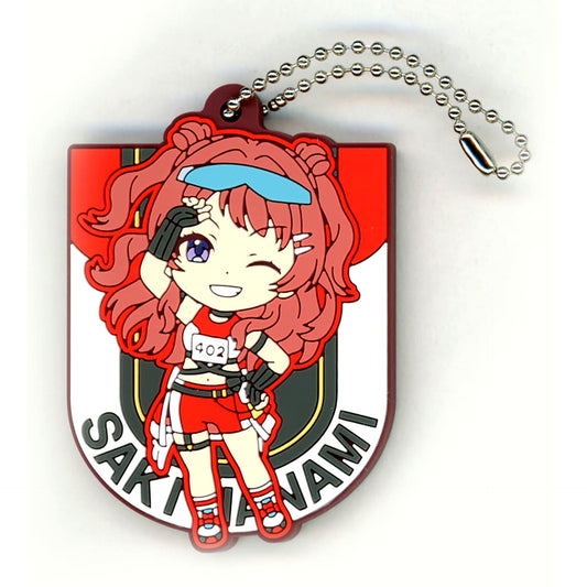 Saki Hanami Gakuen iDOLM@STER Ichiban Kuji Part2 Kyunchara Rubber Charm Prize F [USED]