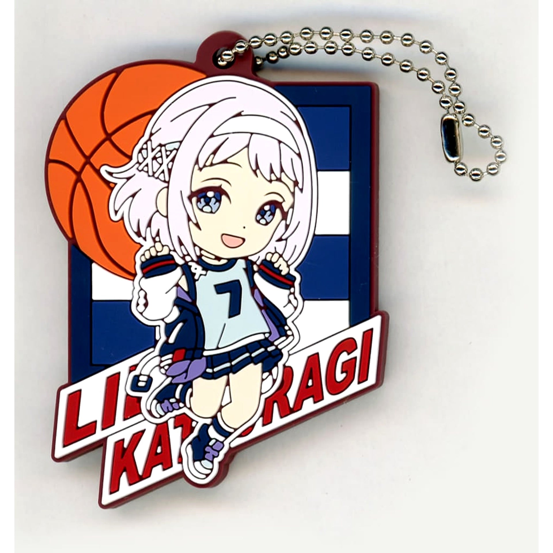 Gakuen iDOLM@STER Lilja Katsuragi Ichiban Kuji Part2 Kyunchara Rubber Charm Prize F [USED]