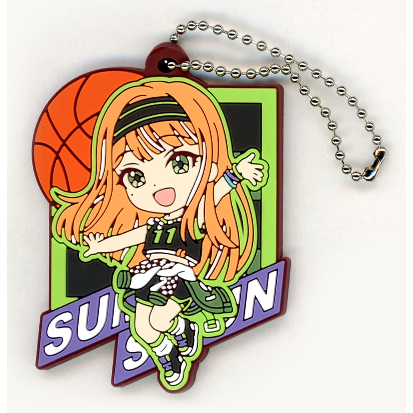 Gakuen iDOLM@STER Sumika Shiun Ichiban Kuji Part2 Kyunchara Rubber Charm Prize F [USED]