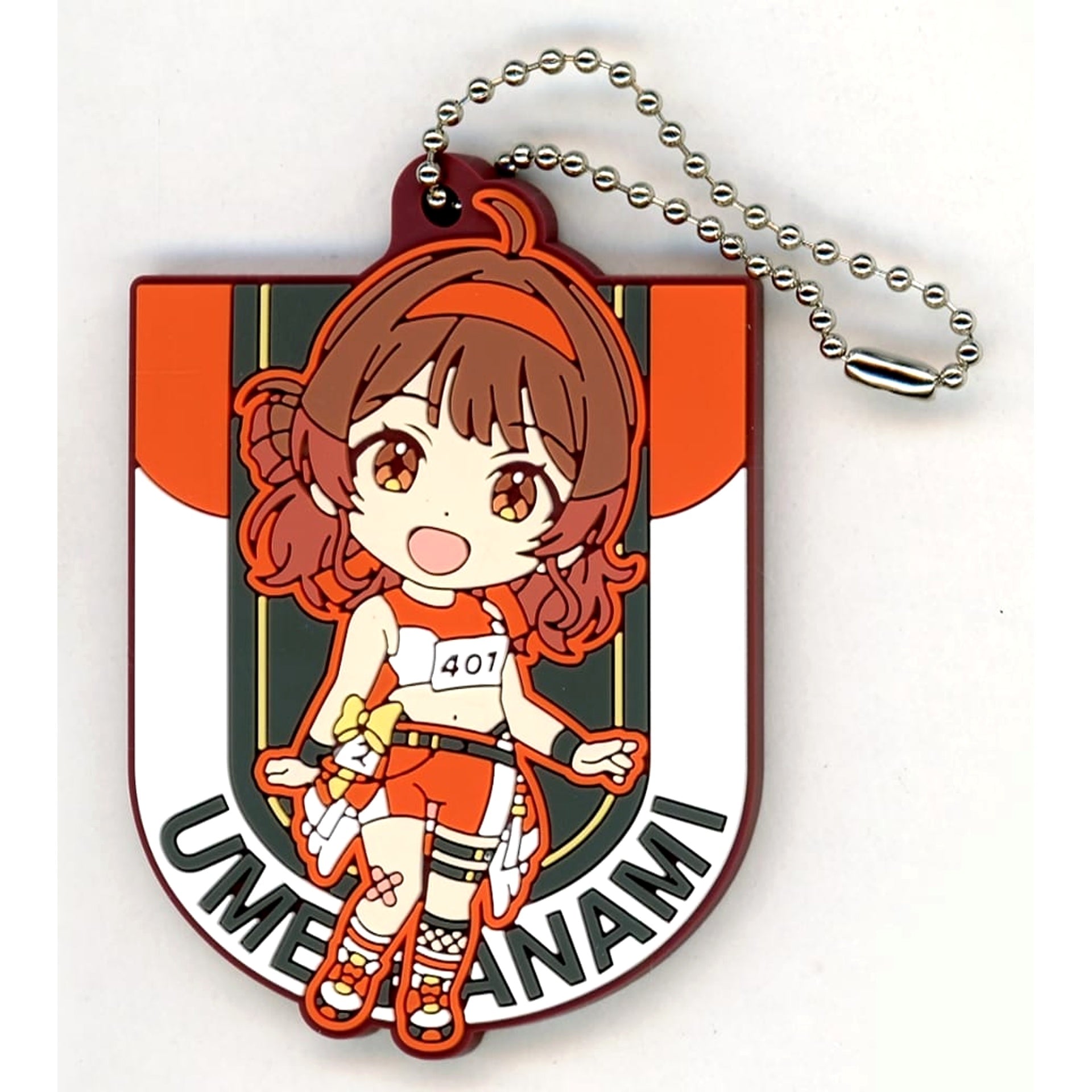 Gakuen iDOLM@STER Ume Hanami Ichiban Kuji Part2 Kyunchara Rubber Charm Prize F [USED]