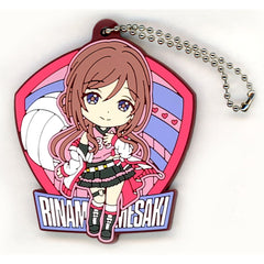 Gakuen iDOLM@STER Rinami Himesaki Ichiban Kuji Part2 Kyunchara Rubber Charm Prize F [USED]