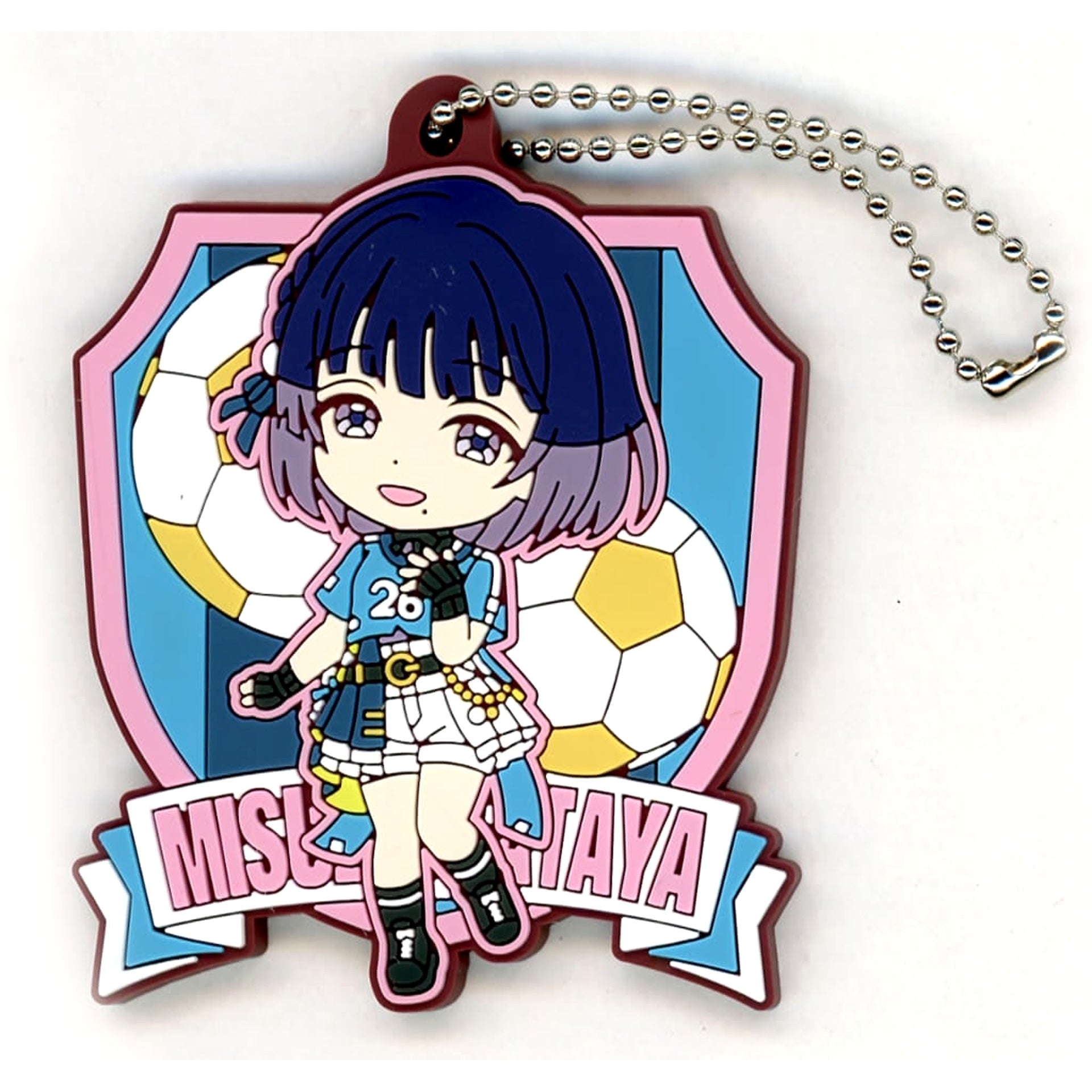 Gakuen iDOLM@STER Misuzu Hataya Ichiban Kuji Part2 Kyunchara Rubber Charm Prize F [USED]