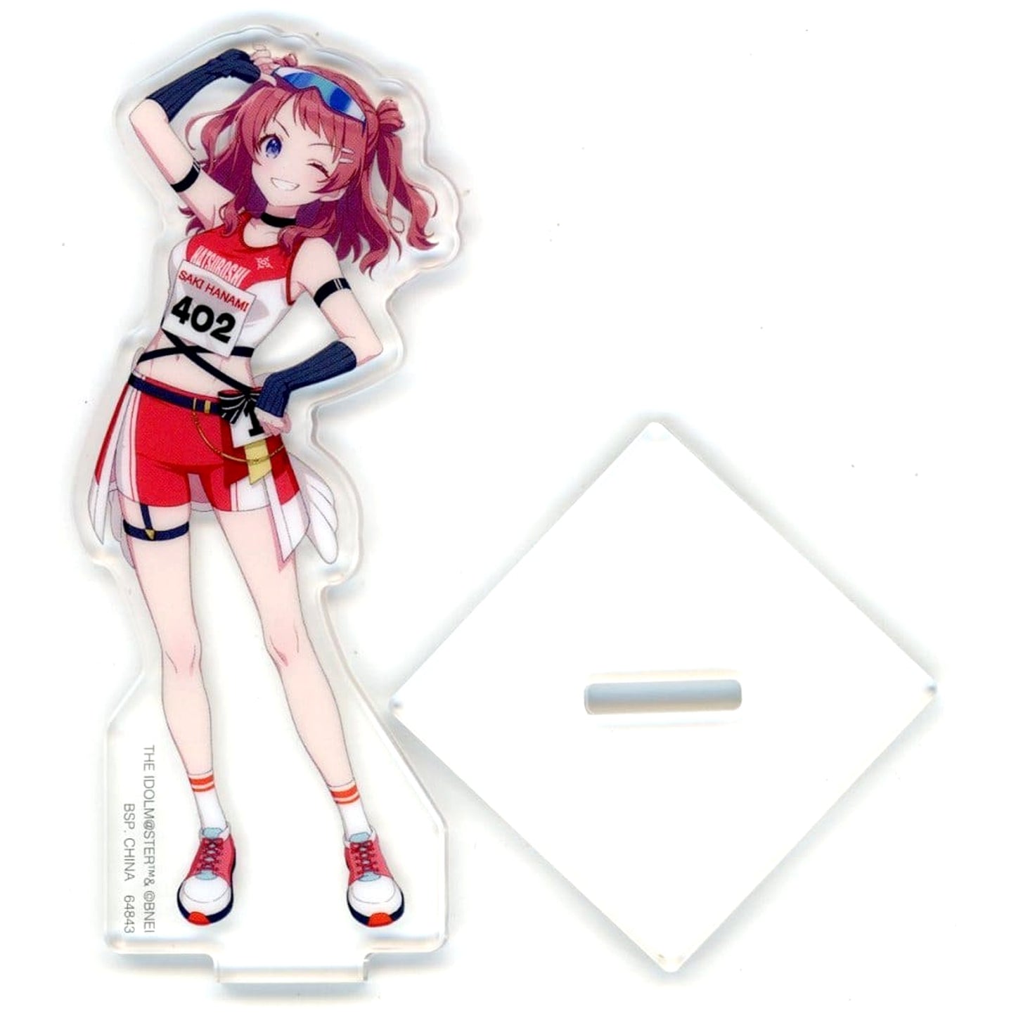 Gakuen iDOLM@STER Saki Hanami Ichiban Kuji Part2 Original Illustration Acrylic Stand Prize H [USED]