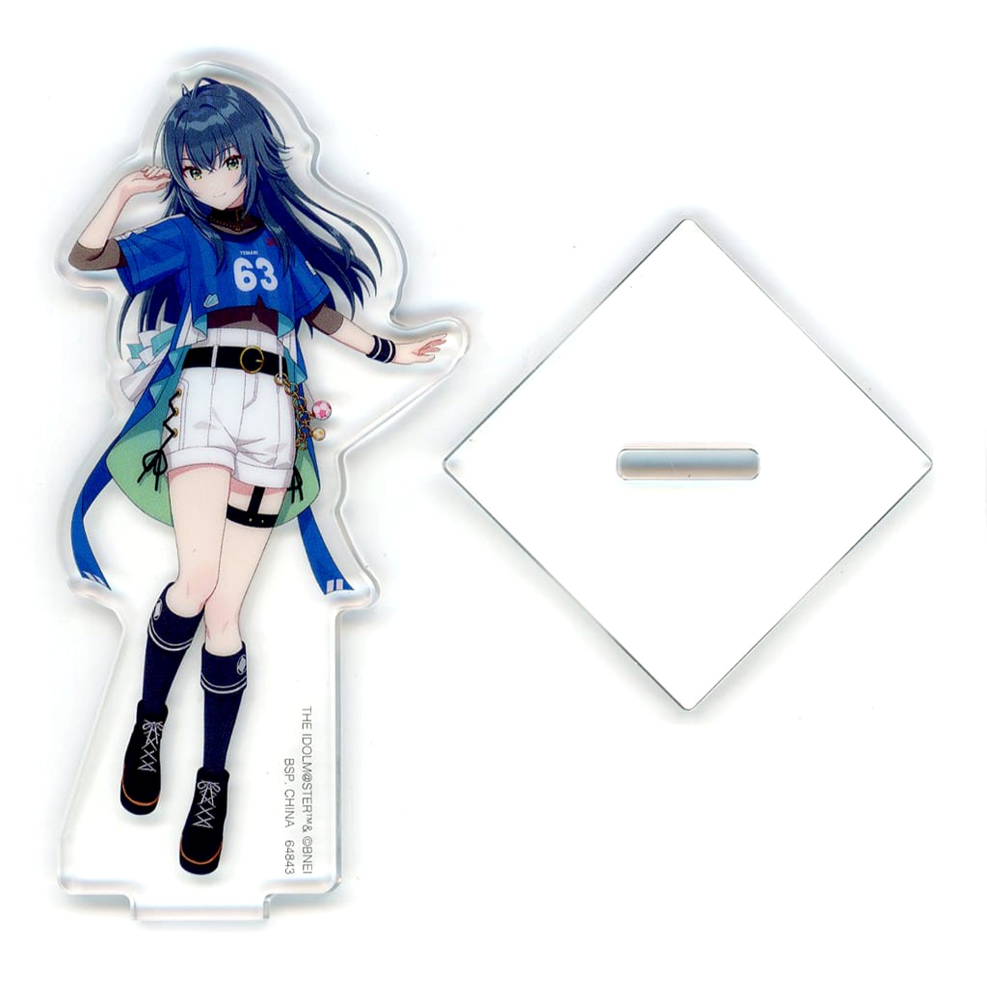Gakuen iDOLM@STER Temari Tsukimura Ichiban Kuji Part2 Original Illustration Acrylic Stand Prize H [USED]