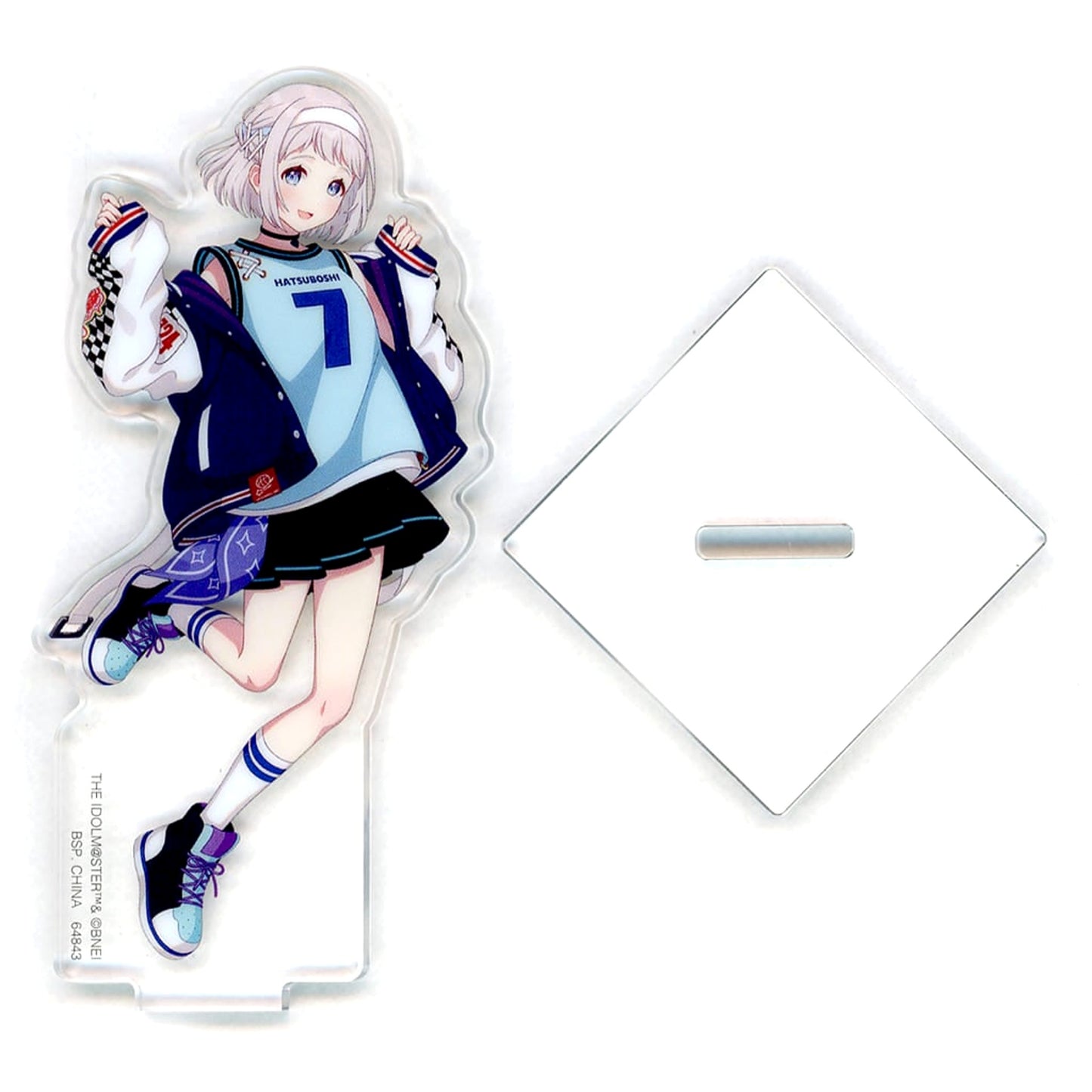 Gakuen iDOLM@STER Lilja Katsuragi Ichiban Kuji Part2 Original Illustration Acrylic Stand Prize H [USED]