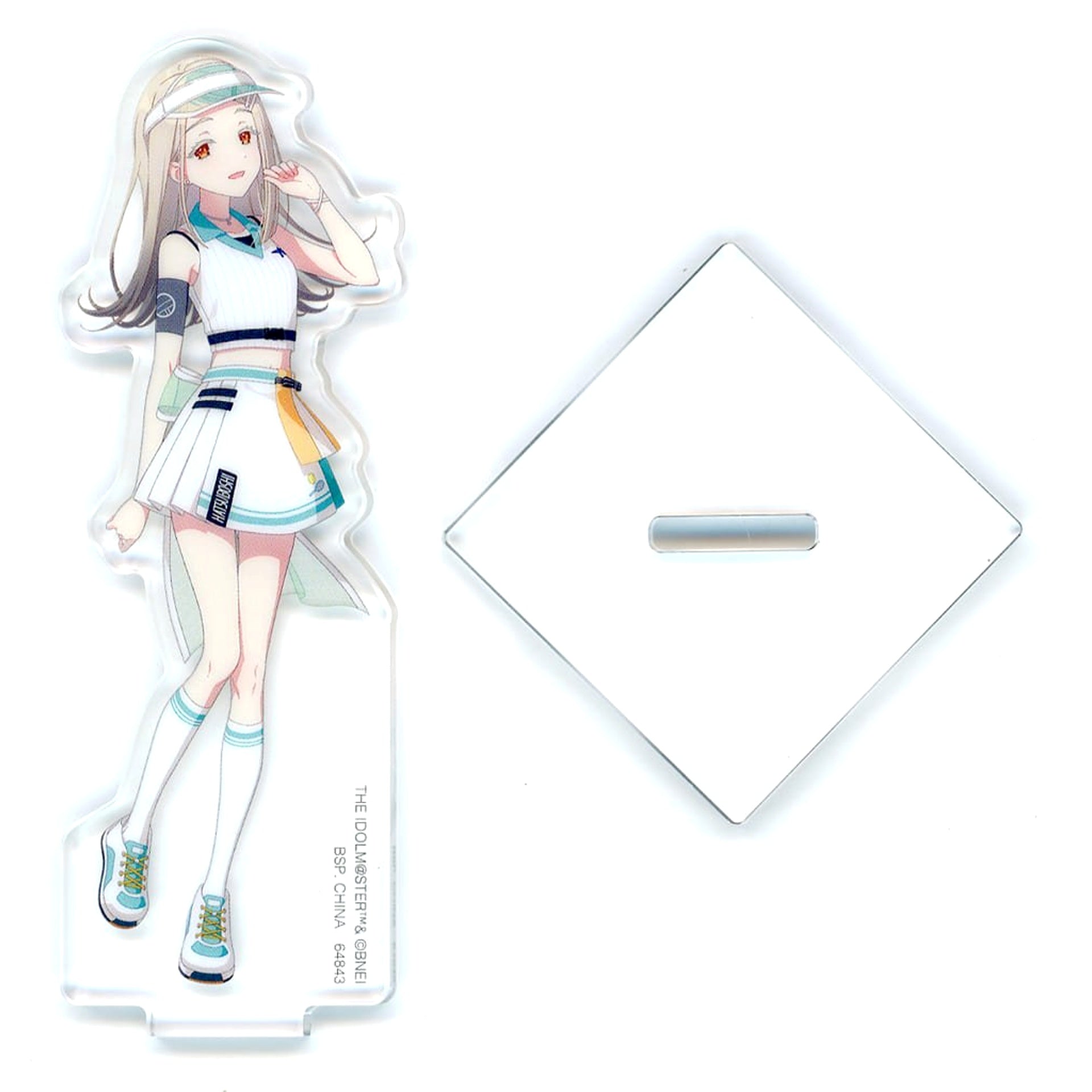 Gakuen iDOLM@STER Hiro Shinosawa Ichiban Kuji Part2 Original Illustration Acrylic Stand Prize H [USED]