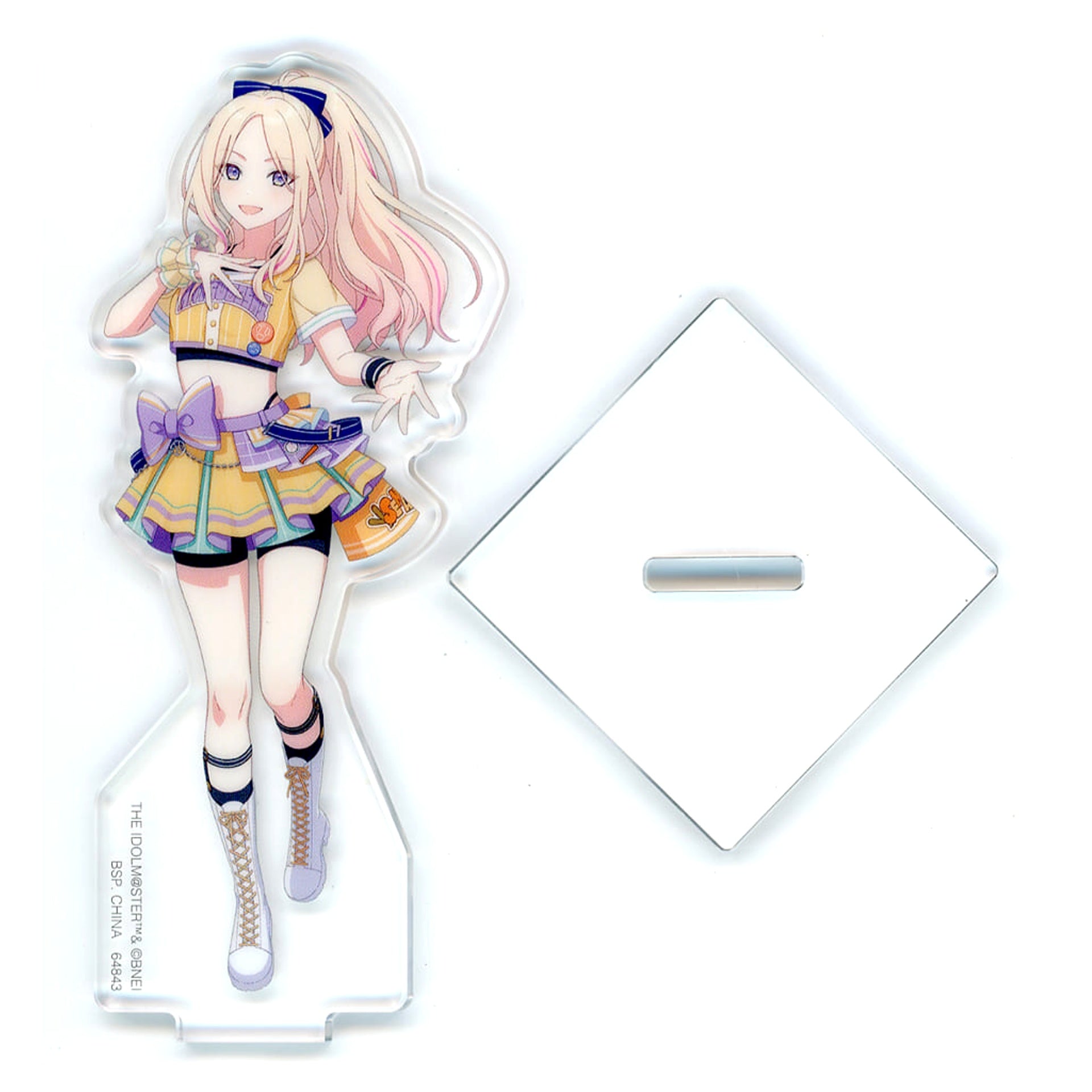 Gakuen iDOLM@STER Sena Juo Ichiban Kuji Part2 Original Illustration Acrylic Stand Prize H [USED]