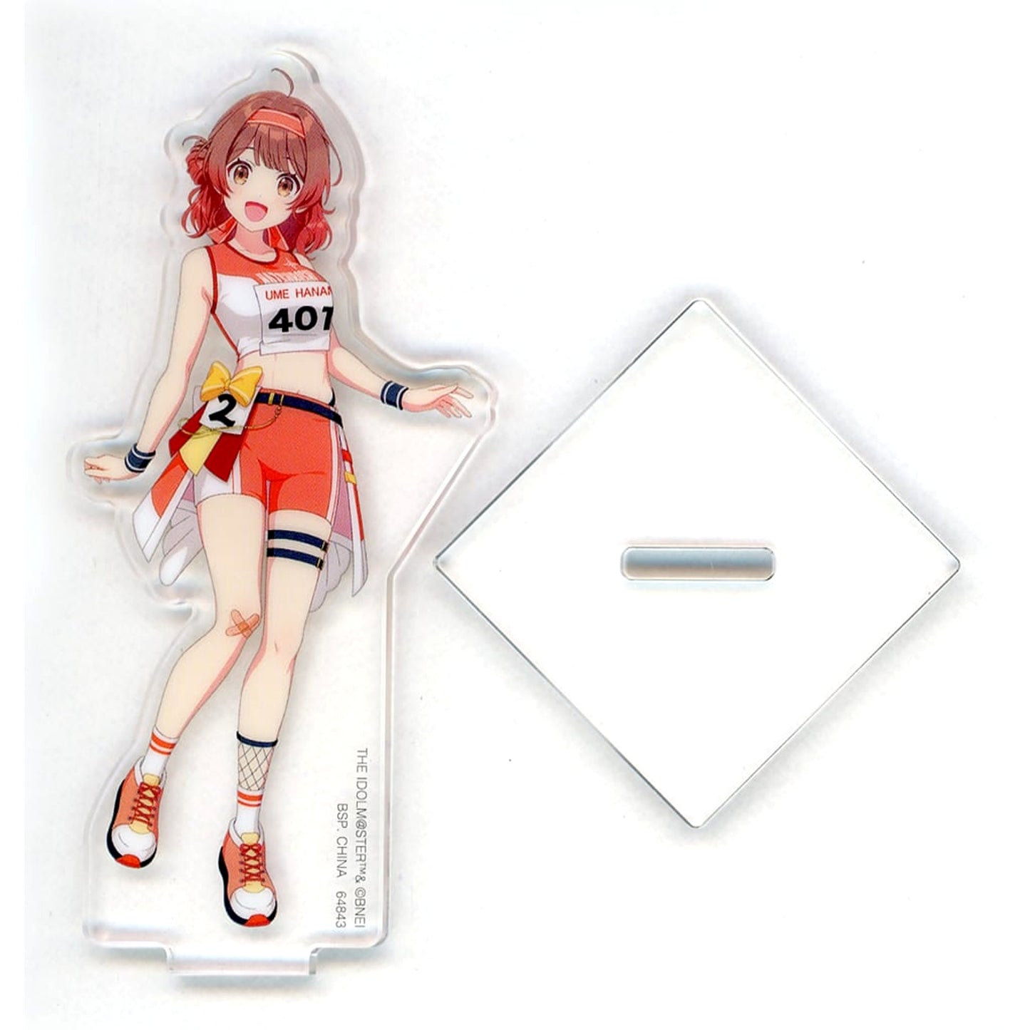 Gakuen iDOLM@STER Ume Hanami Ichiban Kuji Part2 Original Illustration Acrylic Stand Prize H [USED]