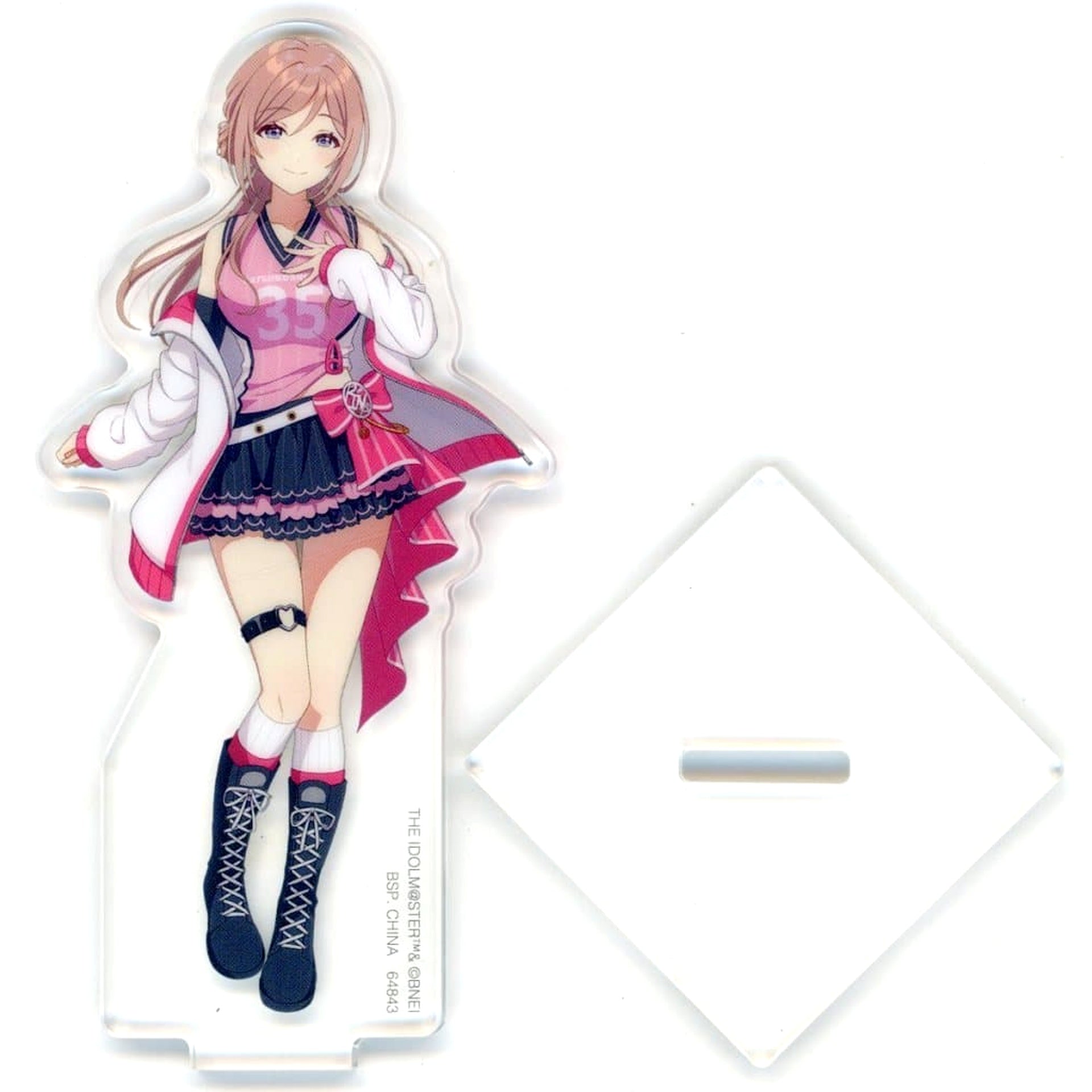 Gakuen iDOLM@STER Rinami Himesaki Ichiban Kuji Part2 Original Illustration Acrylic Stand Prize H [USED]