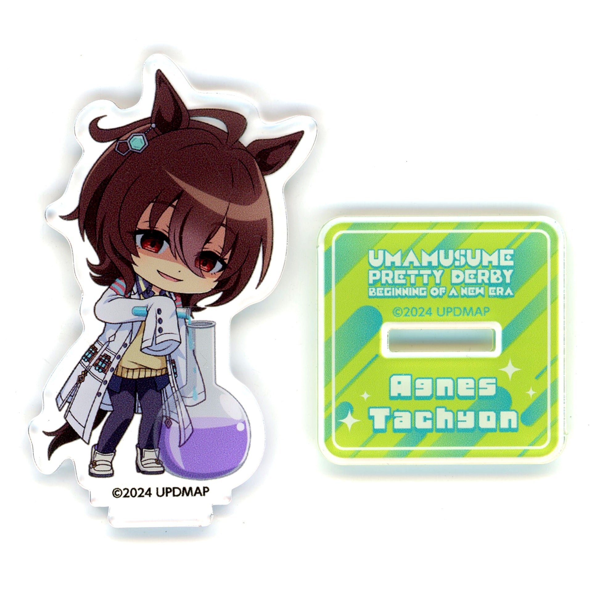 Agnes Tachyon Umamusume: Pretty Derby the Movie Beginning of a New Era Loveit! Series Trading Mini Acrylic Stand [USED]