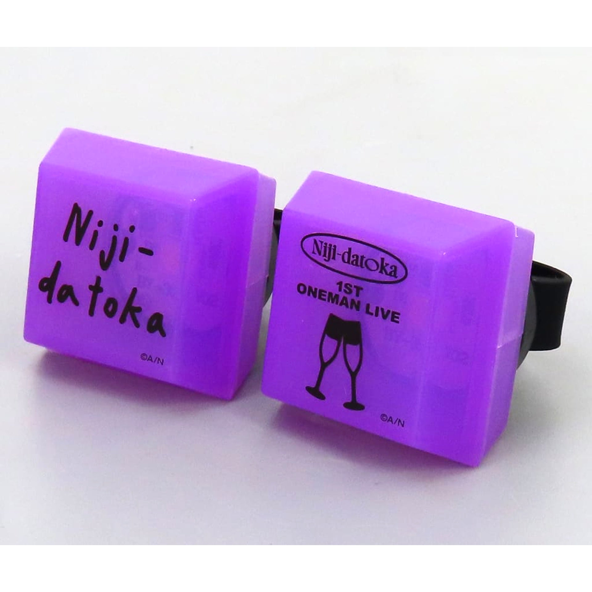 VTuber Nijisanji Fuwa Minato Ring Light Set Nijitoka 1st Live Exclusive [USED]