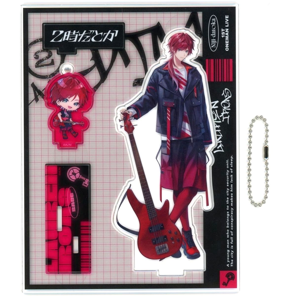 Lauren Iroas Acrylic Stand Virtual YouTuber Nijisanji Nijidatoka 1st LIVE [USED]