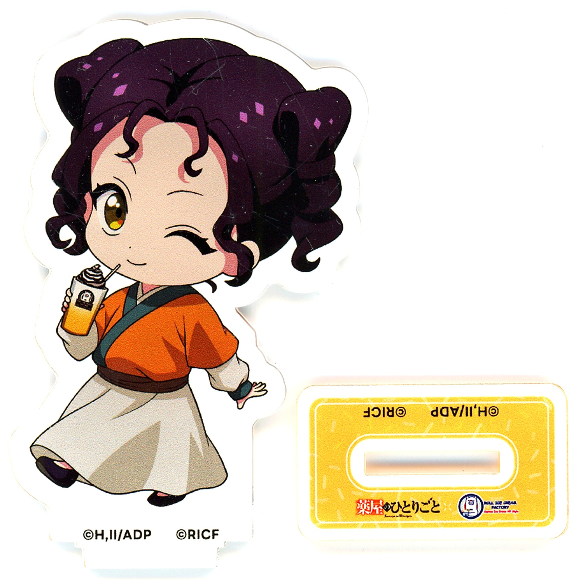 Shisui The Apothecary Diaries Trading Acrylic Stand x Roll Ice Cream Factory [USED]