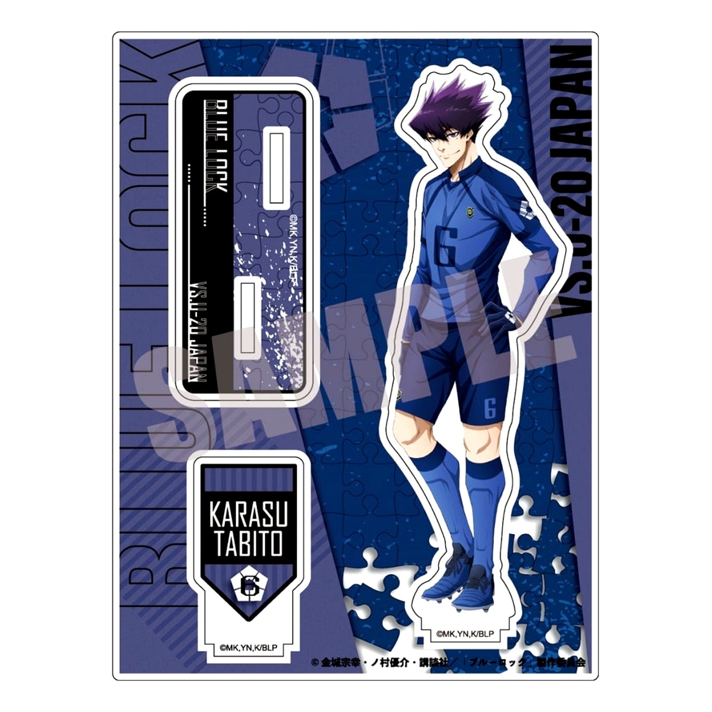 Tabito Karasu Acrylic Stand 1st Blue Lock [USED]