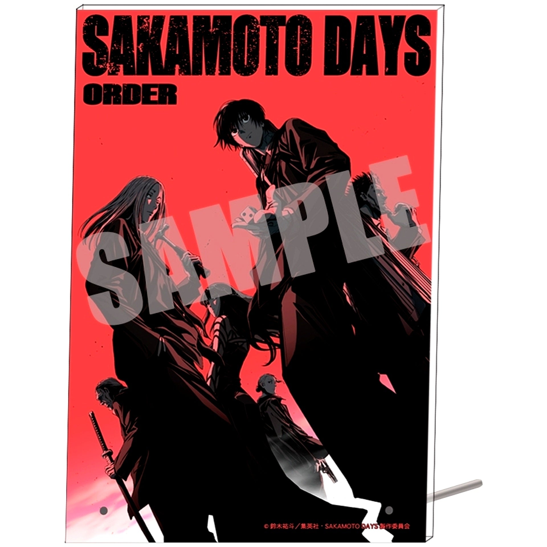 ORDER Visual Ver. Sakamoto Days Acrylic Art Board [USED]