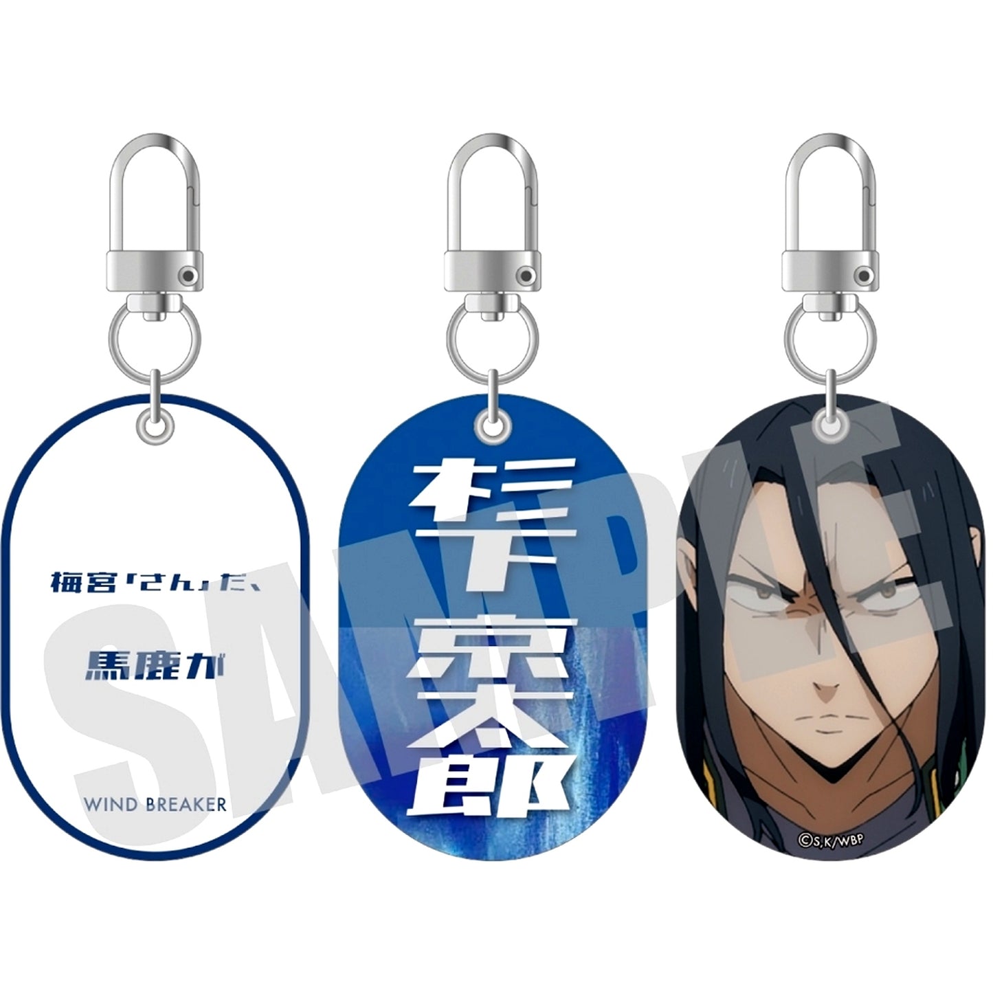 Kyotaro Sugishita WIND BREAKER Tag Keychain [USED]