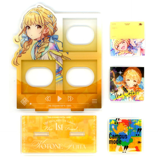 Kotone Fujita Gakuen Idolmaster The 1st Period Commemorative Official My Playlist Acrylic Stand [USED]