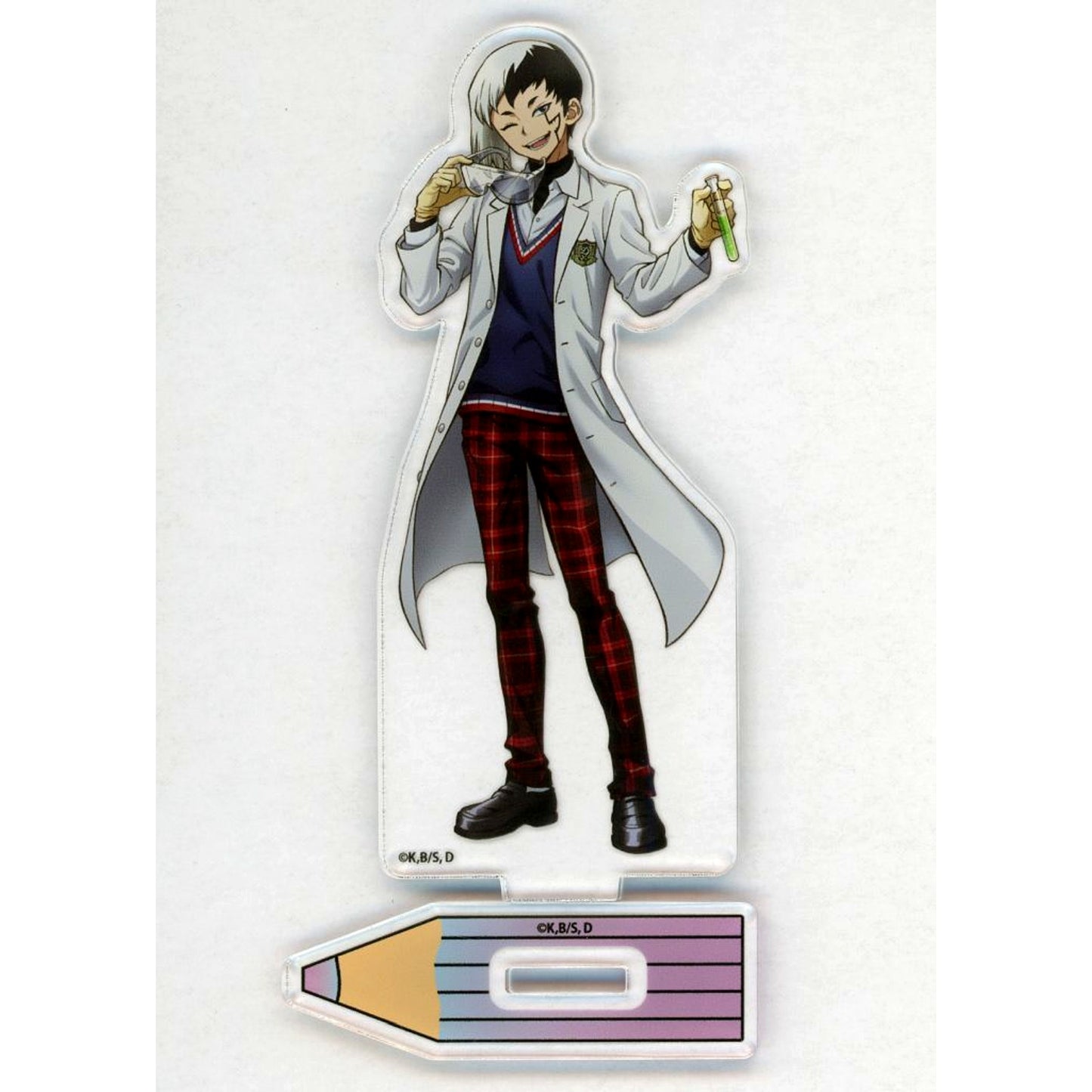 Gen Asagiri - Newly Drawn Acrylic Stand Charafuku Kuji ONLINE TV Anime Dr.STONE Prize B-2 [USED]