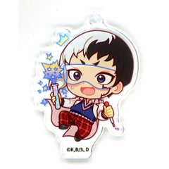 Gen Asagiri Dr. STONE Chara Fuku Kuji ONLINE Prize C-2 Acrylic Keychain [USED]