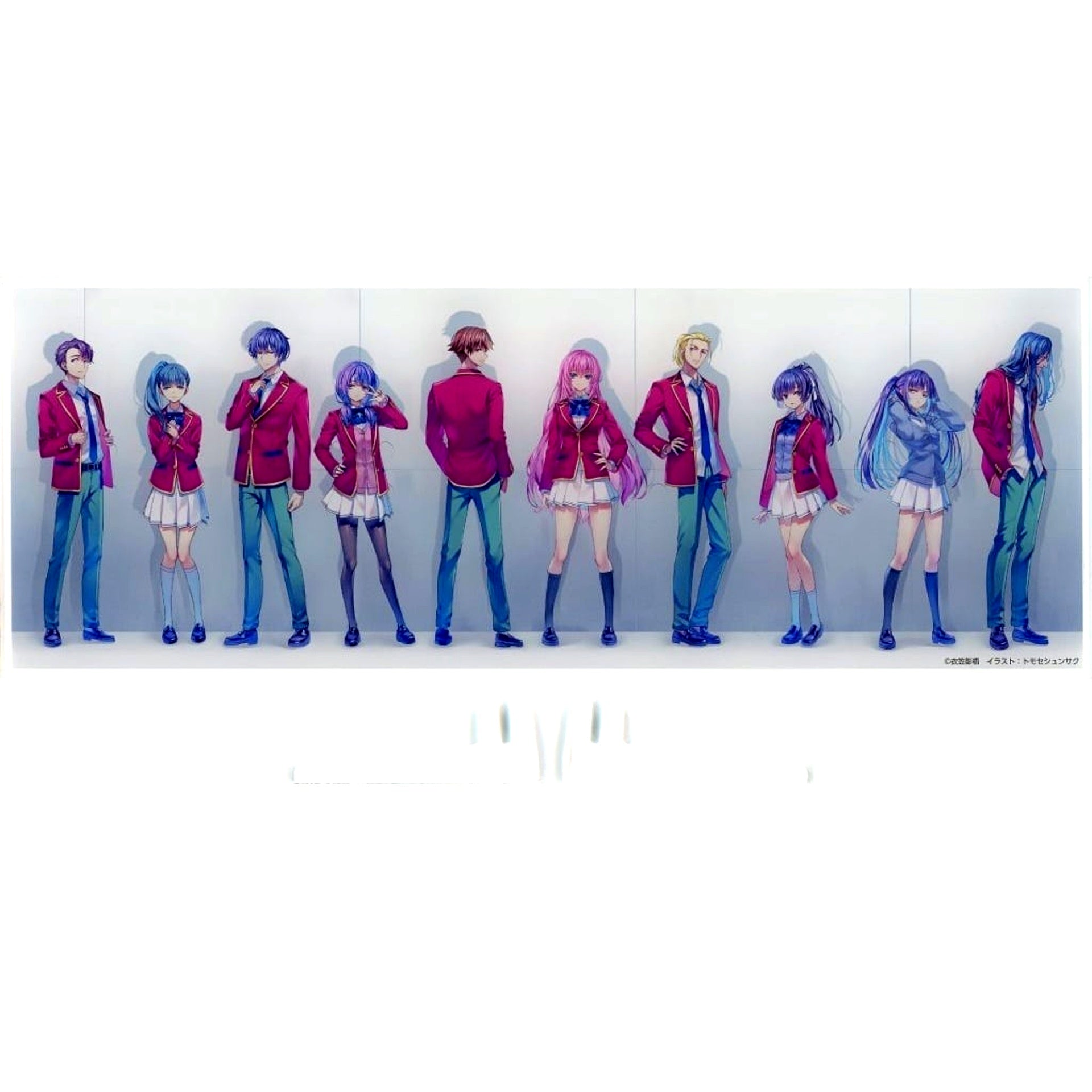 Group A Acrylic Plate Classroom of the Elite Welcome to the Elite Festa 2025 3rd Year Opening Edition in Yurakucho Marui [USED]