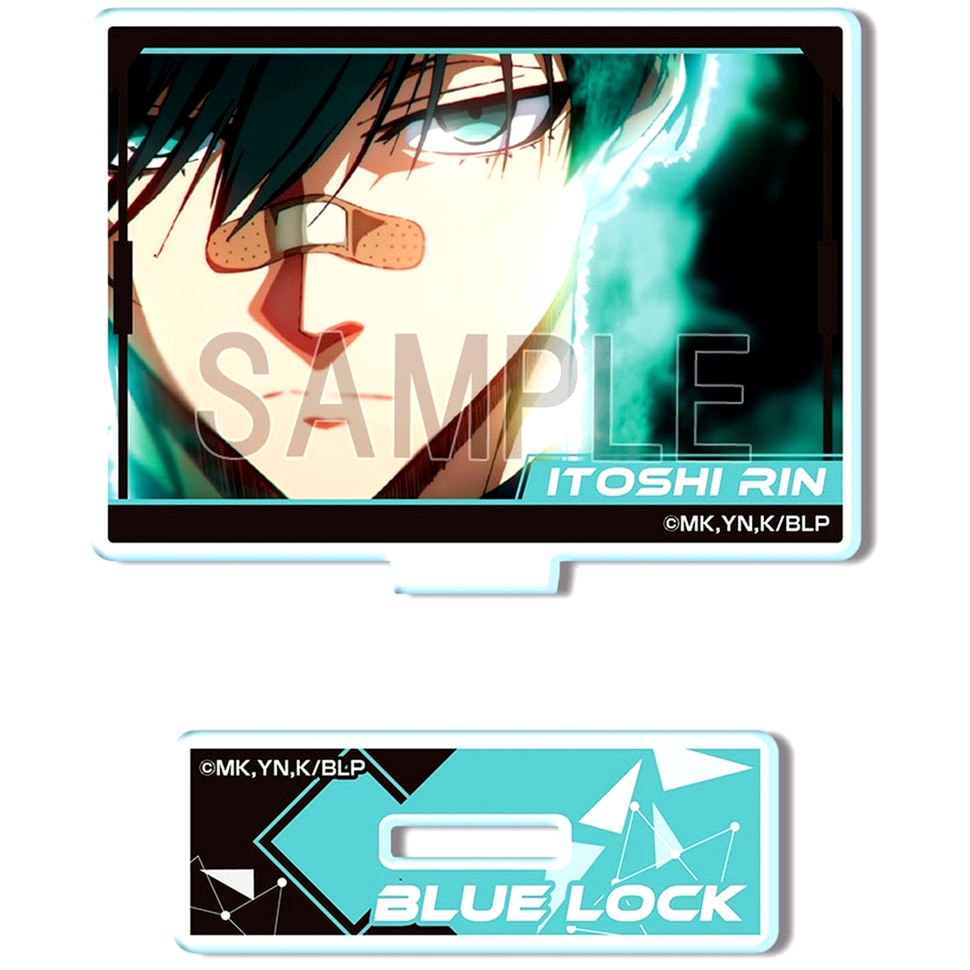 Rin Itoshi Design 06. C Mini Acrylic Stand Ver.2 Blue Lock [USED]