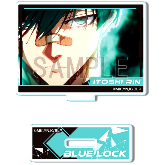 Rin Itoshi Design 06. C Mini Acrylic Stand Ver.2 Blue Lock [USED]