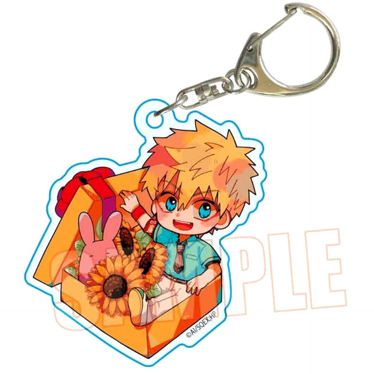 Toilet Bound Hanako kun Kou Minamoto Himawari Flower Box Acrylic Keychain Keychains [USED]