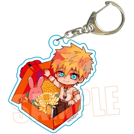 Toilet Bound Hanako kun Teru Minamoto Chrysanthemum Flower Box Acrylic Keychain Keychains [USED]