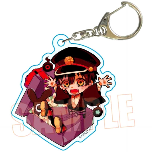 Toilet Bound Hanako kun Tsukasa Camellia Flower Box Acrylic Keychain Keychains [USED]