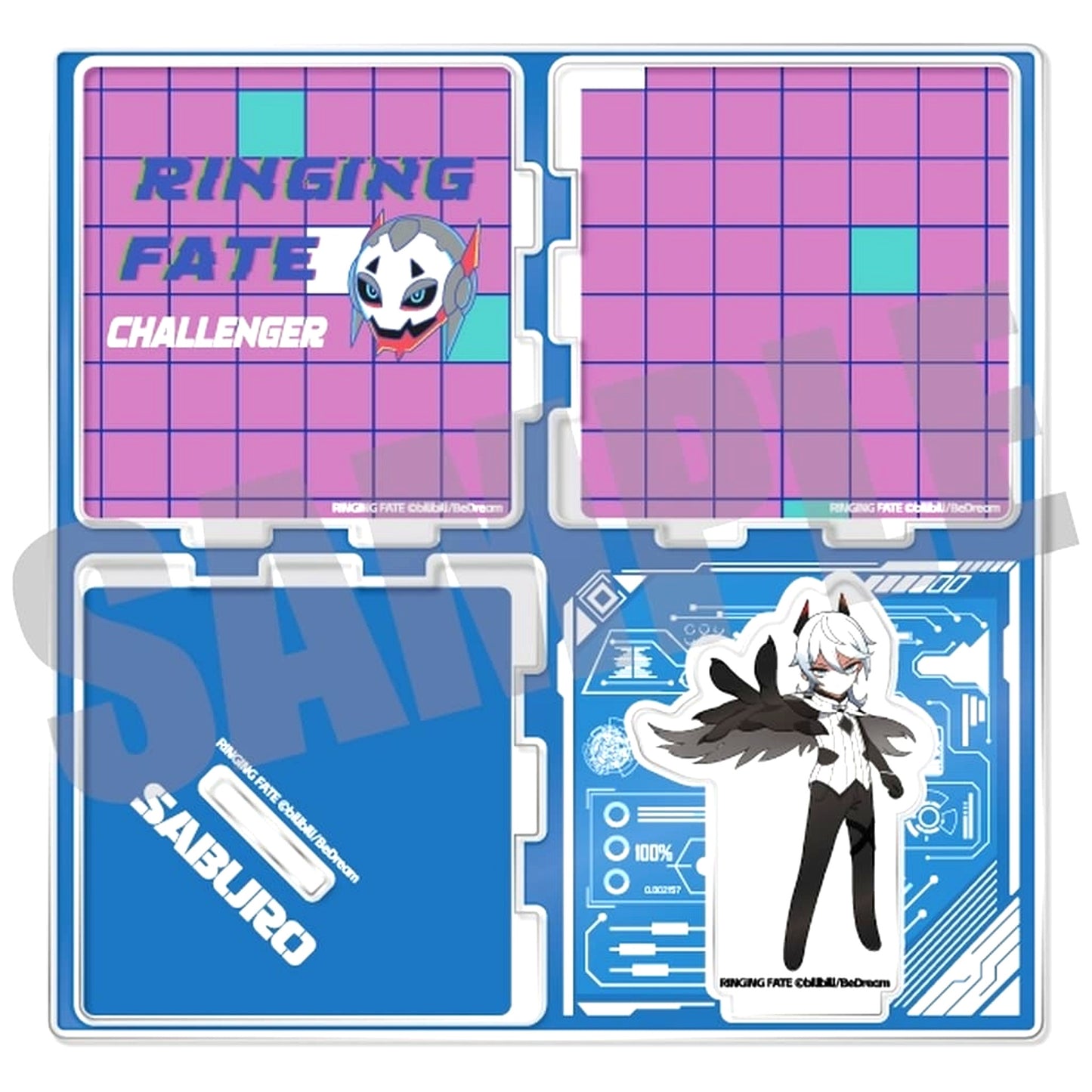 Saburo RINGING FATE Acrylic Diorama Design B [USED]