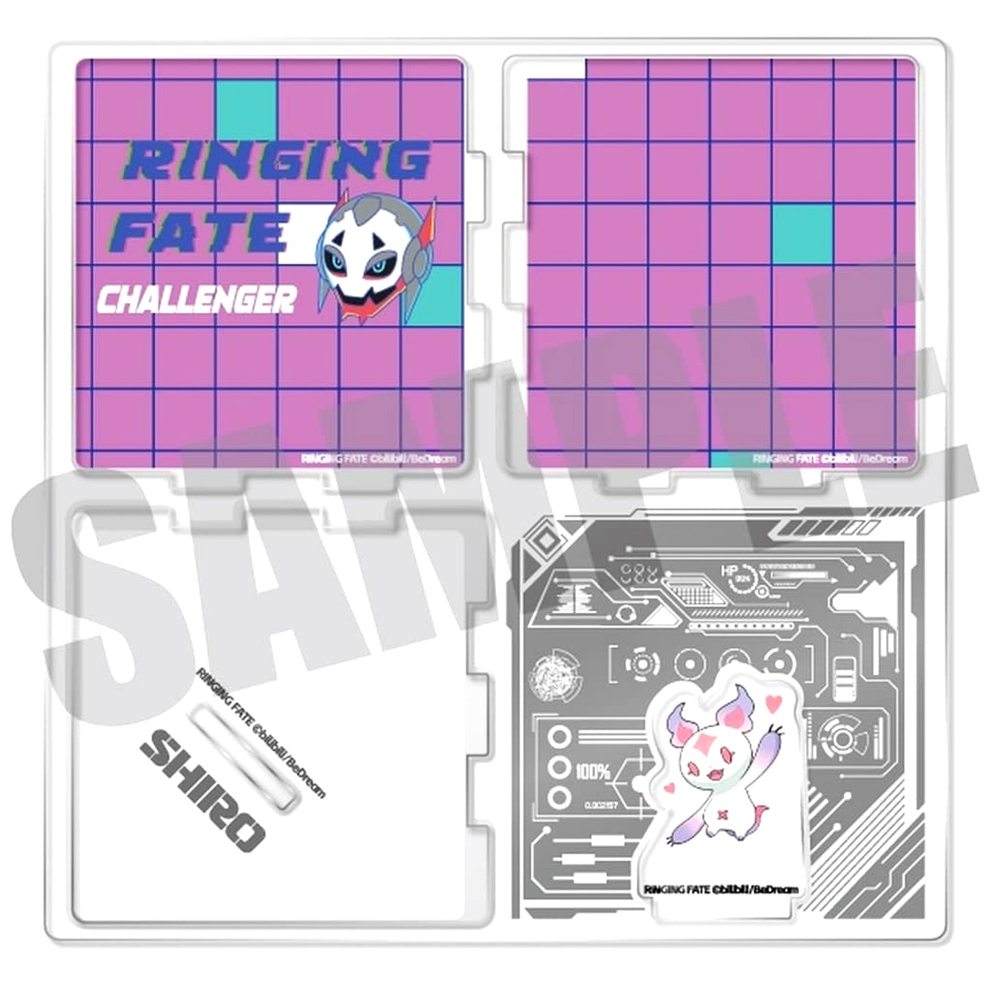 Shiro RINGING FATE Acrylic Diorama Design C [USED]