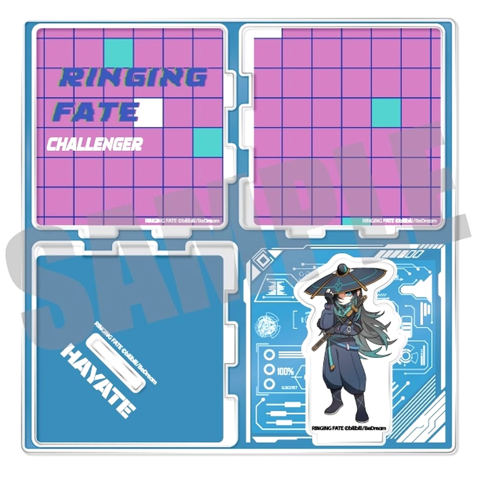 Hayate RINGING FATE Acrylic Diorama Design G [USED]