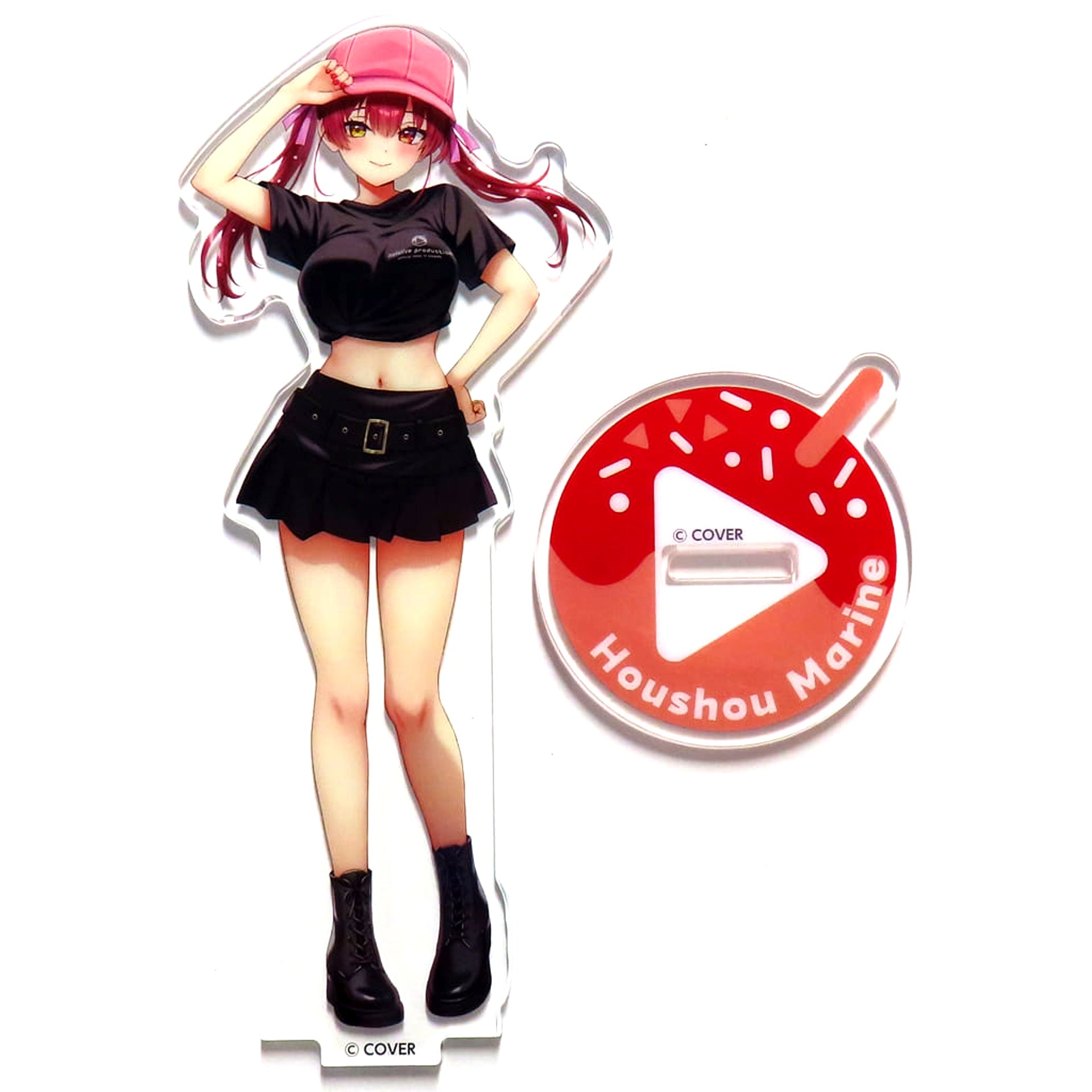 Virtual YouTuber hololive Houshou Marine Acrylic Stand hololive production official shop in Osaka Umeda [USED]