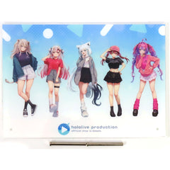 VTuber Hololive Shirakami Fubuki & Others Acrylic Panel hololive Production Official Shop in Osaka Umeda Exclusive Acrylic Stands [USED]