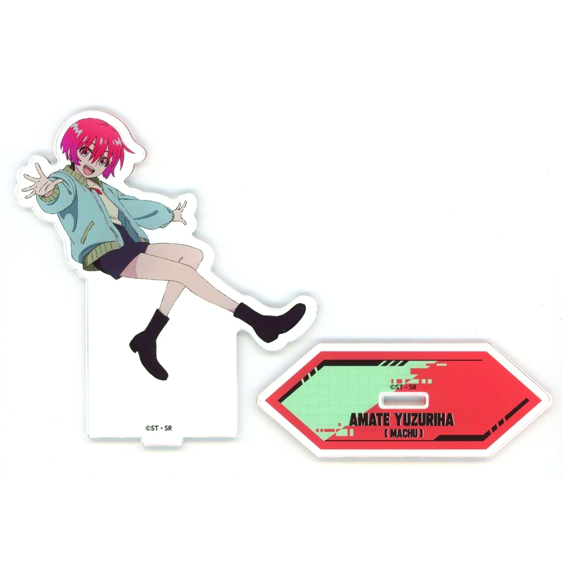 Amate Yuzuriha (Machu) Mobile Suit Gundam Silver Phantom x Tokyu Kabukicho Tower Climax Collaboration Acrylic Stand [USED]