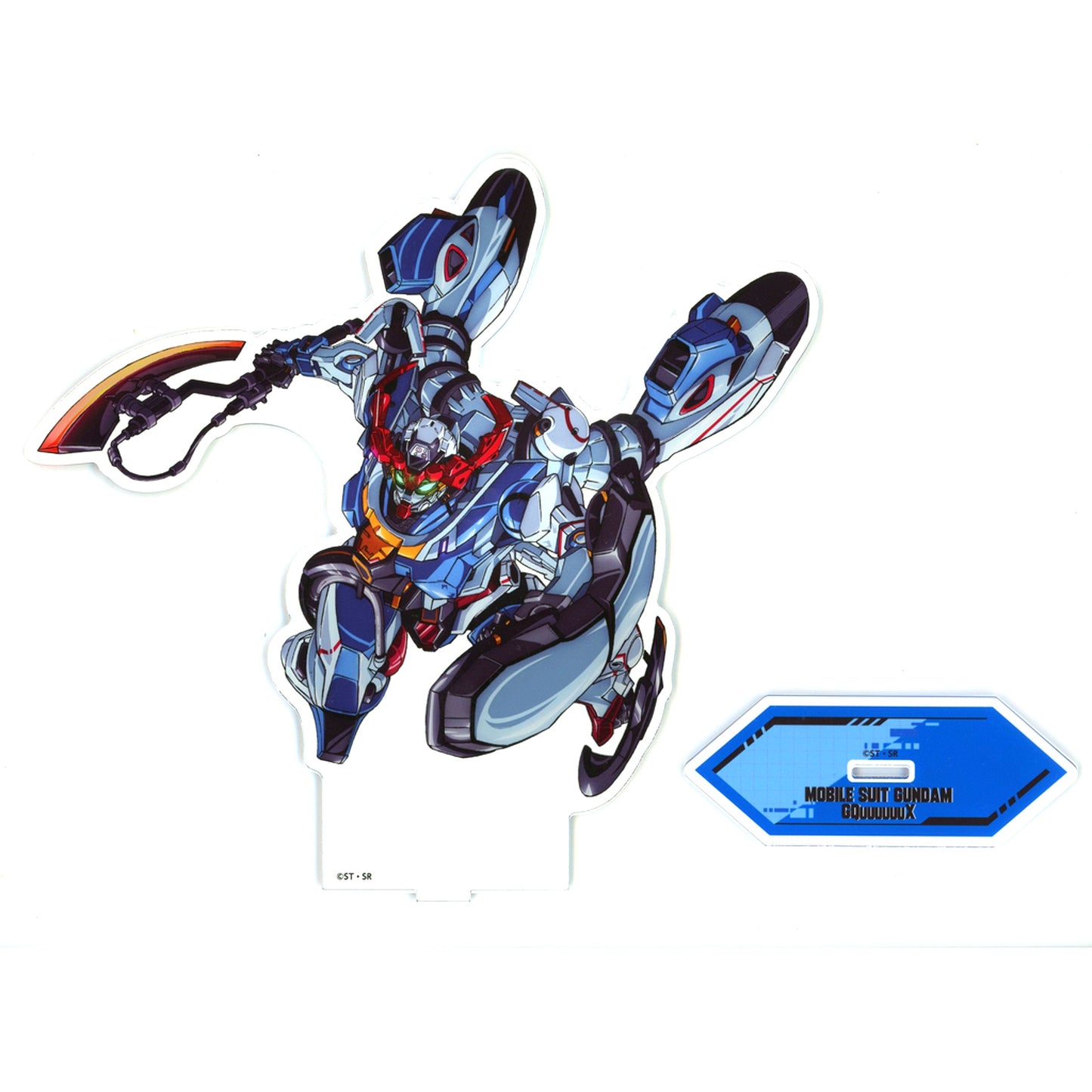 Silver Phantom Mobile Suit Gundam Silver Phantom x Tokyu Kabukicho Tower Climax Collaboration Acrylic Stand [USED]